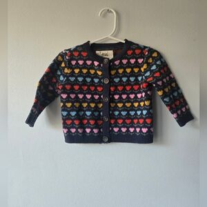 Tea Collection Cardigan Tulip Print 12-18 Months